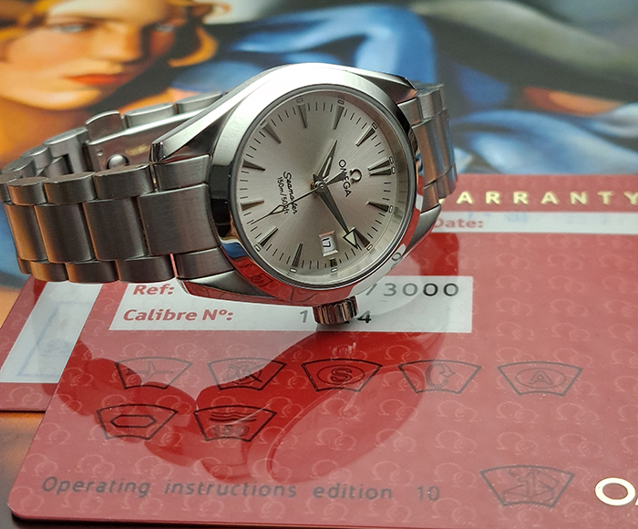 Ladies' Omega Seamaster Aqua Terra Quartz Ref. 2577.30